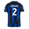 Inter Milan Denzel Dumfries #2 Hjemmedrakt 2023-24 Kortermet